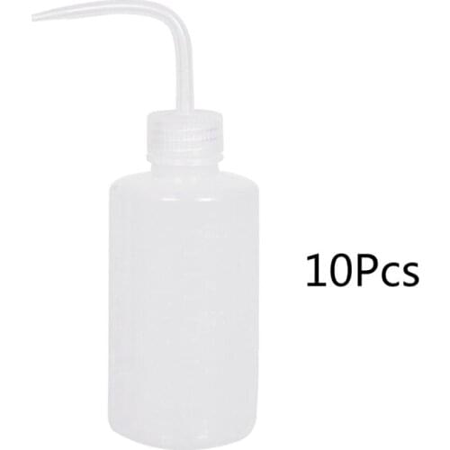 10pcs 150ml Tattoo Bottle Diffuser Squeeze Bottle Green Soap Supply Wash Tattoo Bottle Lab Non-Spray Permanent Can