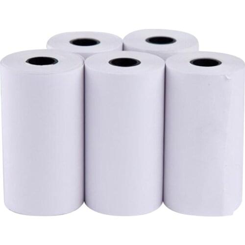 57x25mm Thermal Printing Paper 5 Rolls Office Supply for Cash Register