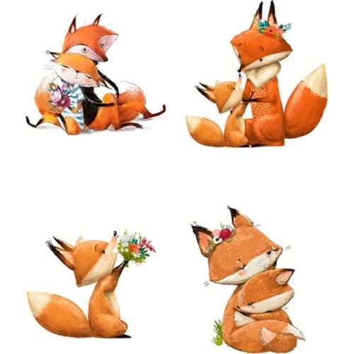 5D Diamond Painting Kits Square/Round Diamond Cartoon Fox Embroidery Mosaic Picture Art Home Decoration Holiday Gift