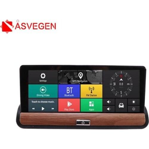 3G Car DVR GPS Navigation IPS Screen 16G Auto Camara Android 7.0 Inch Rearview Mirror FHD 1080P Video Recorder Wifi Bluetooth