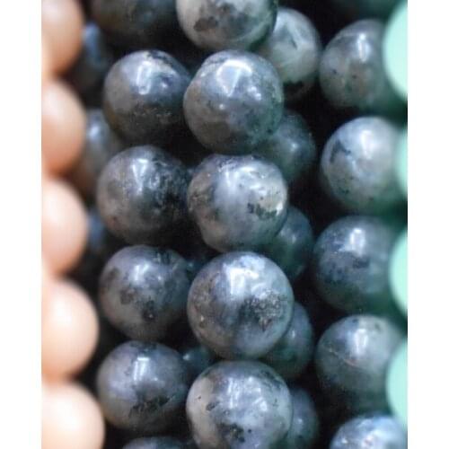 Free Shipping Snowflake Obsidian Beads Round Selectable Size 4 6 8 10mm Natural Stone Beads For Jewelry Making Diy Bracelet