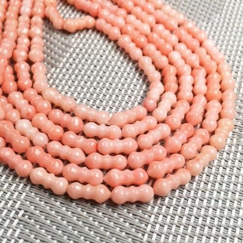 High Quality Natural Stone Coral Beads 38cm Punch Loose Beads Isolation Bead DIY Accessories For Jewelry Making Bracelet 5x11mm