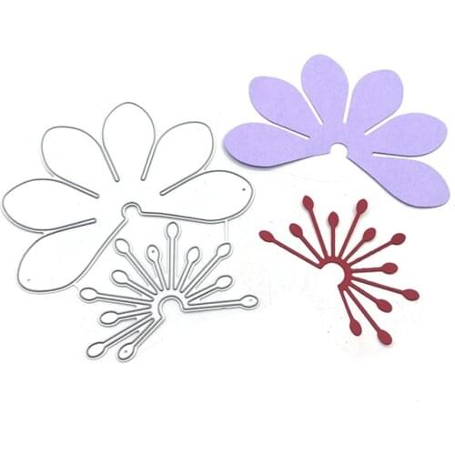 Julyarts Flower Scrapbook Album Cutting Dies For DIY Scrapbooking Paper Card Making Craft Engraving Data