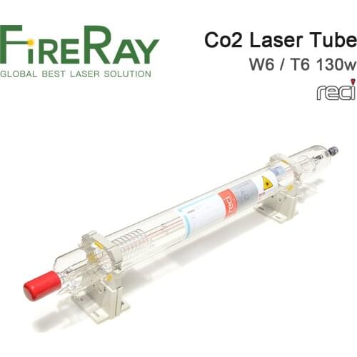 FireRay Reci Laser Tube W6 T6 130W Length 1650 Dia. 80 65mm Co2 Laser Tube for CO2 Laser Engraving Cutting Machine S6 Z6