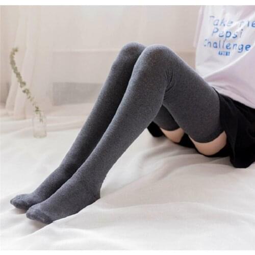 Fashion Female Elastic Long Socks Autumn Winter New 80cm Women Socks Cotton Soft Comfortable Over Knee Socks (SO01)