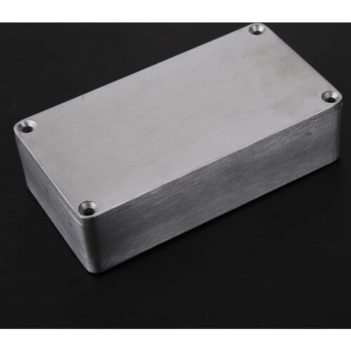 New 1590B Style Effects Pedal Guitar Musical Instrument Cases Storage Aluminum Stomp Box Enclosure Holder Guitar Accessories
