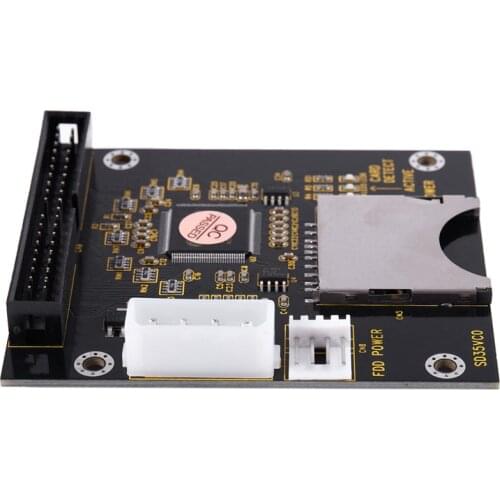 SD SDHC SDXC MMC Card to IDE 40Pin 3.5inch Male Adapter