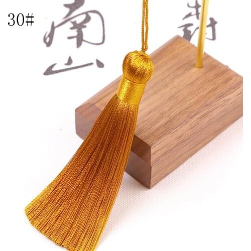 5pcs Cotton Thread Fabric Tassel DIY Pendant 8cm tassel Bracelet Key Making Fringe Trim Craft Tassels Sewing Accessories