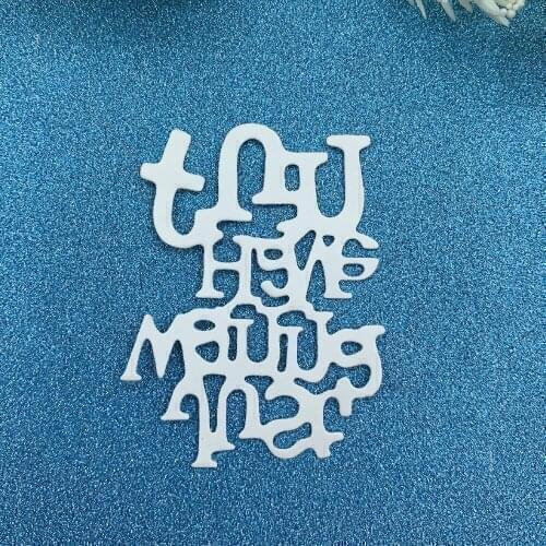 Flower Cutting Dies DIY Embossing Dies Cutter Craft Paper Card Scrapbooking Making Cut Die Mold