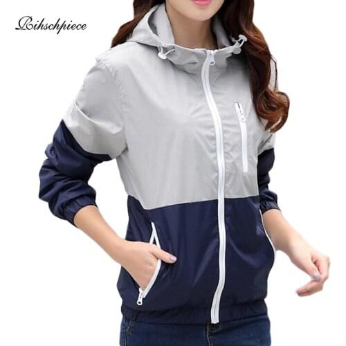 Rihschpiece Women's Windbreaker Jackets