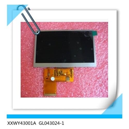 Compatible replacement XXWY43001A GL043024-1 043056B0-40 4.3 inch lcd screen + touch screen (not original)