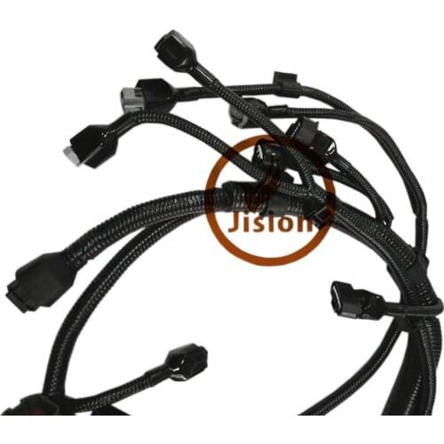 VH82121-E0301 J08 Engine Wire Harness SK300-8 SK350-8 HINO J08 engine wiring harness 82121-E0301