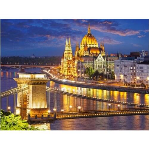 City scenery diamond painting landscape rhinestone embroidery picture mosaic sticker decor diamond tapestry posters wall paper