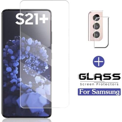 Tempered Glass for Samsung Galaxy S21 S 21 Plus Screen Protectors for Samsung A32 A52 A72 S20 FE Camera Lens Potective Glas Film