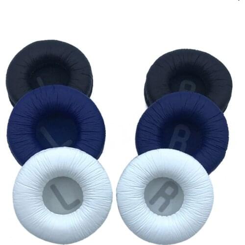 1 Pair Replacement foam Ear Pads pillow Cushion Cover for jbl Tune600 T500BT T450 T450BT JR300BT Headphone Headset 70mm EarPads
