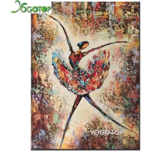 5D DIY Diamond Painting Abstract dancer Full Square Round Drill Embroidery mosaic Cross Stitch African girl home Decor YY2497