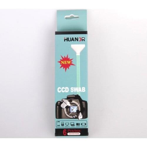 6 PCS 24mm Full Frame Wet Sensor Cleaner CMOS CCD SWAB for Canon Nikon Sony DSLR