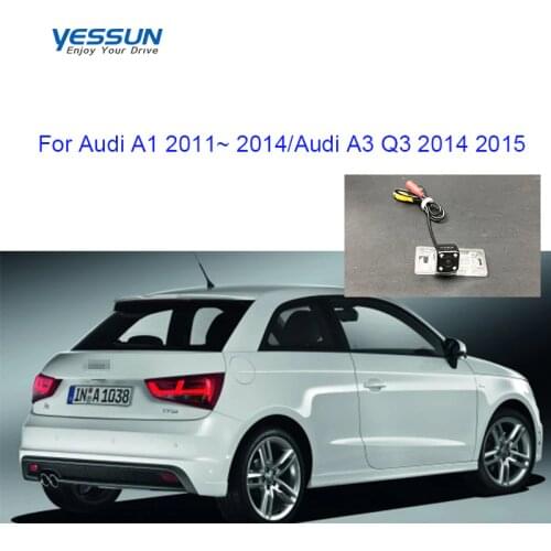 Auto rear camera For Audi A1 2011 2012 2013 2014 A3 Q3 2014 2015 dynamic rear view camera/1280*720P HD reverse camera