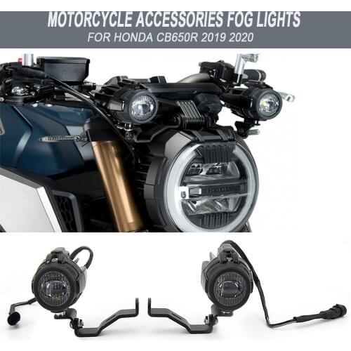 CB 650R CB650 R Motorcycle Accessories Fog Lights FOR Honda CB650R 2019 2020 LED Auxiliary Fog Light Driving Lamp