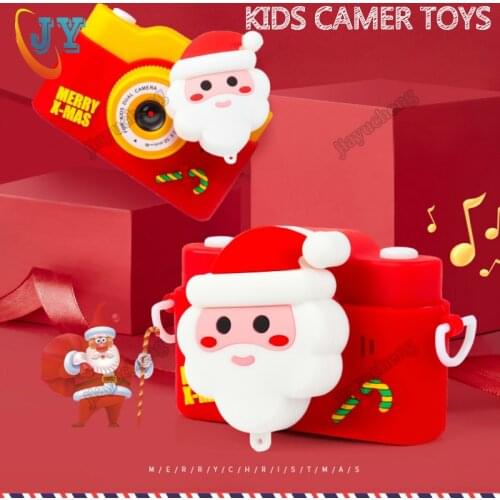 Christmas Limited Edition Santa Claus Child Camera HD Digital Camera Cartoon Camera 40MP Toys Christmas Gift Kids Toys Camera