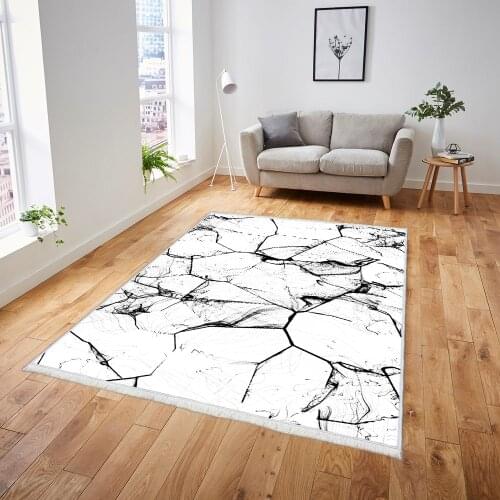 D481 Decorative Carpet Non-Slip Base Rug Fabric Kitchen Livingroom Accessory Modern Original bedroom decor living room home
