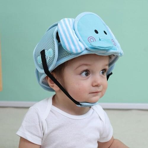 Baby Protective Helmet Boy Girls Anti-collision Safety Helmet Infant Toddler Security & Protection Soft Hat For Walking Kids Cap