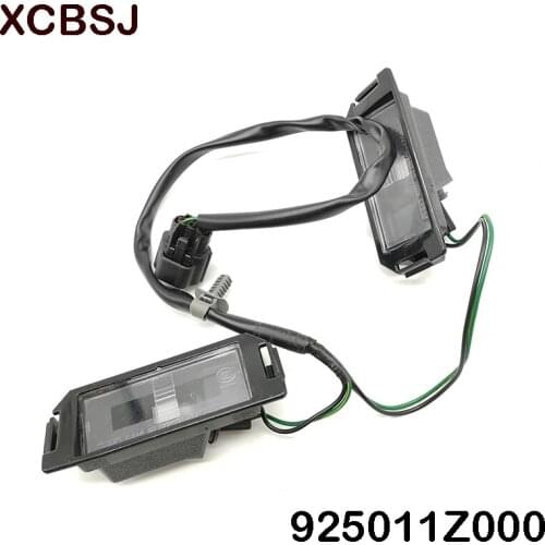 For Hyundai Elantra i30 2007-2012 925012L000 925011Z000 Rear license plate light assembly rear license plate light