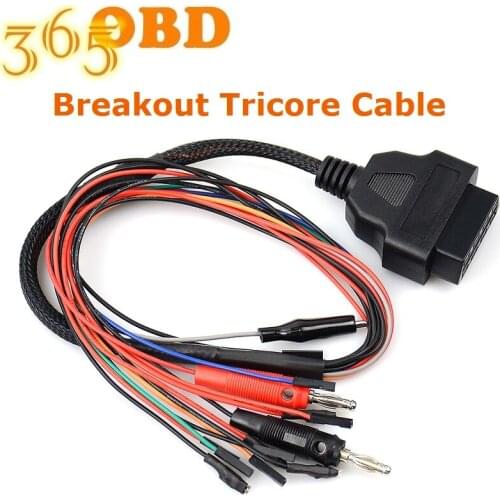 For MPPS V18 MPPS V21 Newest Breakout Tricore Cable OBD adapter ECU workbench pin cable OBD II Car Diagnostic Cable