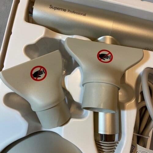 Negative ion hair dryer professional salon hairdryer household strong fast drying wind gale speed Portable blow dryer Anion