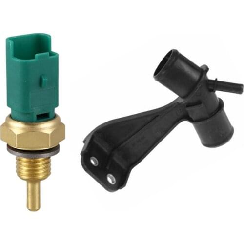 Cooling Connecting Pipe Flange for Toyota Corolla / Matrix 2009-2011 & Water Temperature Sensor 1338.88 for Citroen C3 Retail