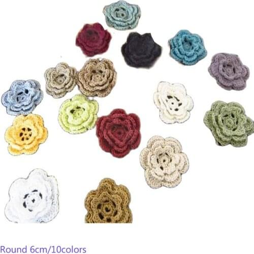 HOT Handmade crochet table place mat pad cloth lace cotton placemat cup drink coaster round Christmas doily mug holder kitchen