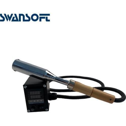 SWANSOFT Embossing Tool Wood Paper Hot Stamping Machine Branding Iron Handheld SWANSOFT for Cake Logo