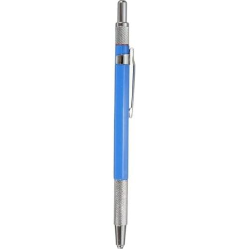 Metal Mechanical Pencils 2.0 mm 2B Lead Holder Drafting Drawing Pencil Set with 12 Pieces Leads Writing School Gifts Stationery