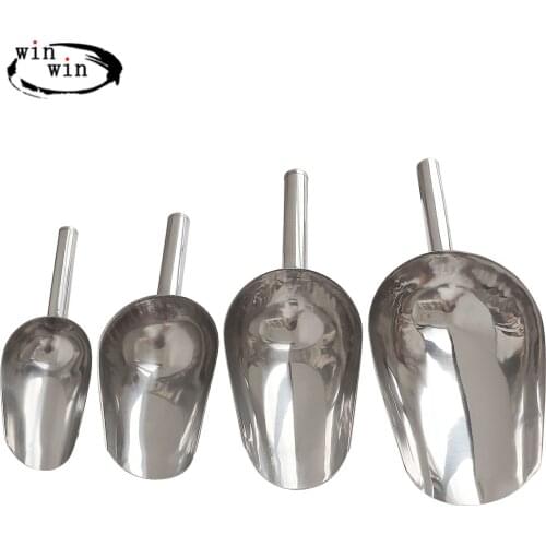 Kitchen Organizer Kitchen Tools Jewelry S-Steel Ice Scoop Candy Scoopers Spice Large Party Buffet Kitchen Flour Dry Goods Shovel