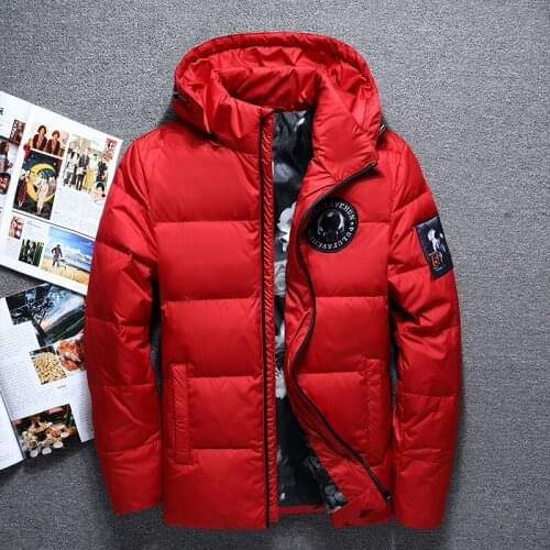 White Duck Thick Down Jacket Men Coat Snow Parkas Male Warm Brand High Quality Clothing winter Down Jacket Outerwear