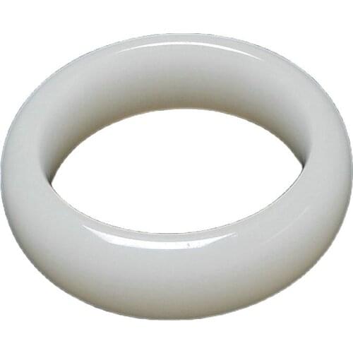 Jade bracelet womens natural white jade bracelet Afghanistan jade bracelet bracelet bracelet womens widened Jade Bracelet