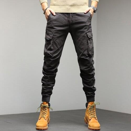 Oukaboni Men's Trousers With Pockets