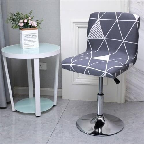 Multi Colors Canteen Restaurant Bar Chair Cover Soft Elastic Spandex Seat Cover Home Decor Comfortable Chair Slipcover Protector