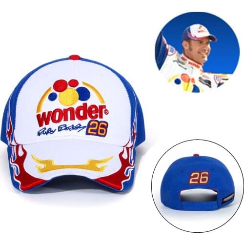 Ricky Bobby Cosplay Cap Talladega Nights 26 Embroidery Hat Talladega Nights: The Ballad of Ricky Bobby Hats