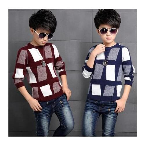 Boys Sweater Leisure Clothing Autumn Boy Outwear Sweater Pullover Kids Sweater Children Outerwear Knitwear Sweater