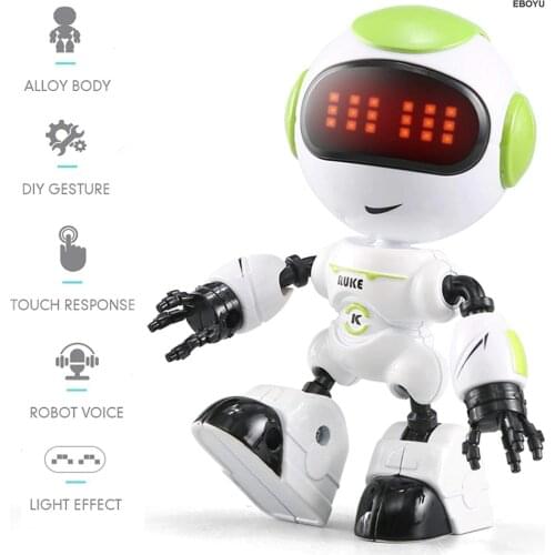 JJRC R8 LUKE Intelligent Robot Touch Control DIY Gesture Talk Smart Mini RC Robot Gift Toy