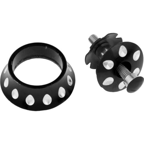 Aluminum Alloy Bicycle Headset Top Cap Stem Cover for MTB Road Bike 44mm