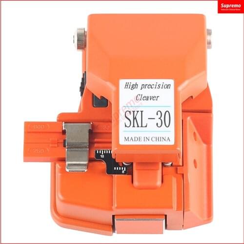 Fiber Cleaver SKL-30 Cable Cutting Knife FTTH Fiber Optic Knife Tools Cutter High Precision Fiber Cleavers 16 Surface Blade New