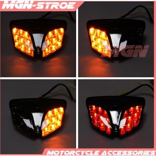 Rear Turn Signal Tail Stop Light Lamp Integrated For GSXR600 GSXR 750 K8 K11 2008-2015 GSXR1000 K9 09-15