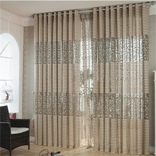GYV1012 Modern Yage 1PC Sheer Voile Tulle Curtains "Customise" Living Room Kitchen Bedroom Home Decorative Window