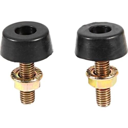 1 Pair Engine Bonnets Bonnet Adjuster Bump Stop Fit for Nissan Patrol GQ for Ford Maverick BSANS1GP-1 62840-H8500 Hood Pins