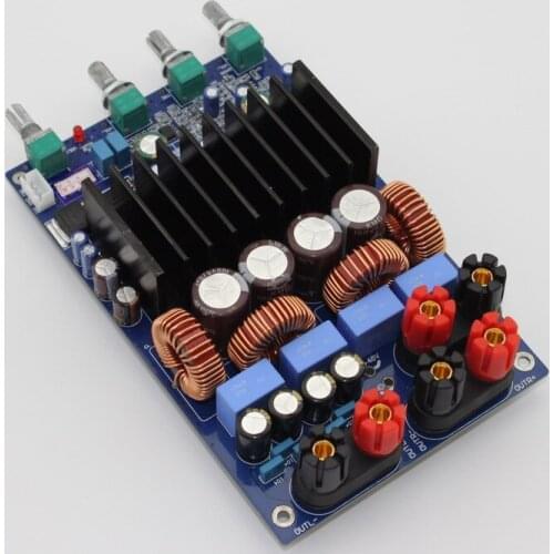 2015 2.1 High Power Digital Amplifier Board TPA3116 Capacitor Capacity Increases 3 Times Beyond TP3123LM1875