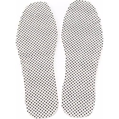 2019 Hot Tourmaline Self-heating Pads Sweat Absorb Cotton Insoles For Men Women Shoes Foot Massage Isolated Infrared Patches