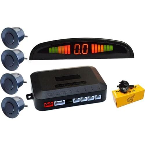 Car Auto Parktronic Parking Sensor System Car Parking Sensor Radar With Backup Reverse Monitor Sensors Detector 4 Y2Q7