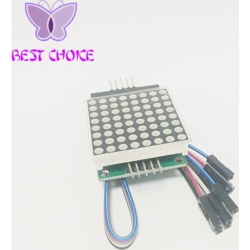 Free Shipping MAX7219 Dot Led Matrix Module MCU LED Display Control Module Kit For Arduino